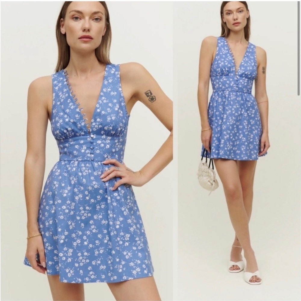 Reformation Isador Dress in Lassen Print Size 6